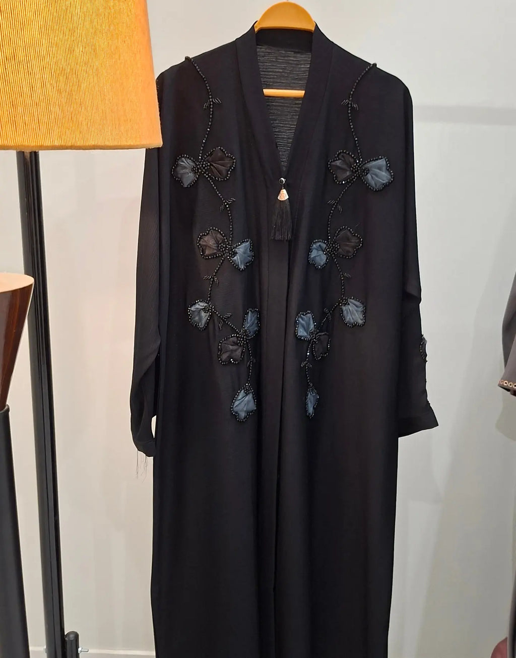 Midnight Blossom Abaya